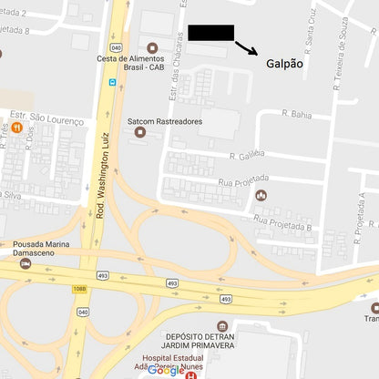 Galpão BR 040 E Rodoanel - Duque de Caxias - RJ G.A. 1600 m2